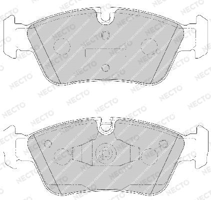 Brake Pad Set, disc brake (FD7165A)