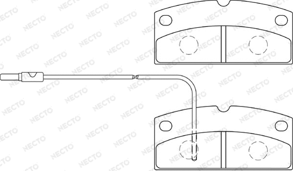 Brake Pad Set, disc brake (FD7475A)