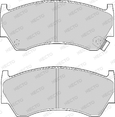 Brake Pad Set, disc brake (FD6779A)