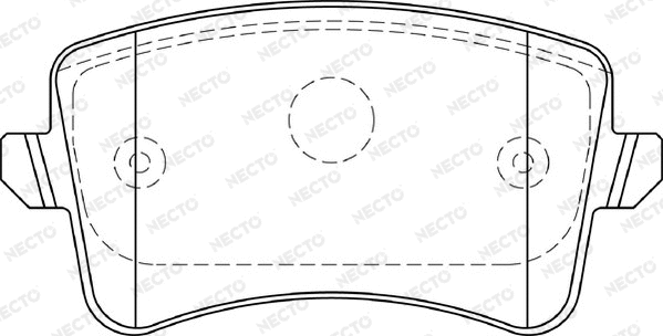 Brake Pad Set, disc brake (FD7401A)