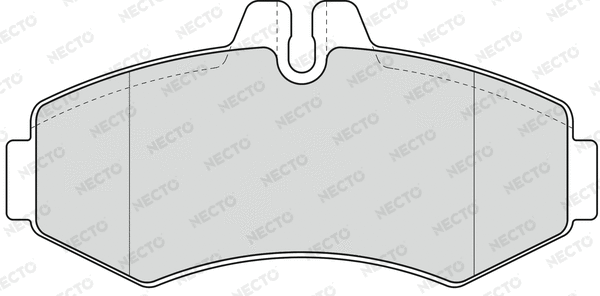Brake Pad Set, disc brake (FD6782A)