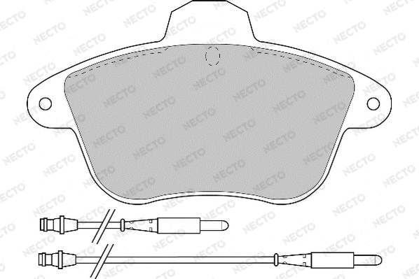 Brake Pad Set, disc brake (FD6298A)