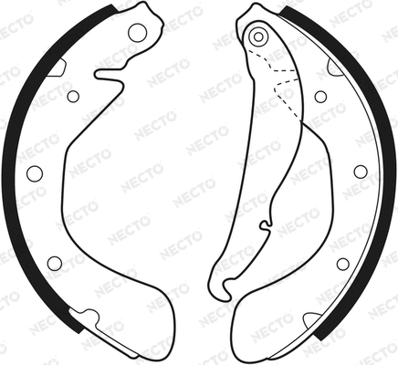 Brake Shoe Set (N1482)