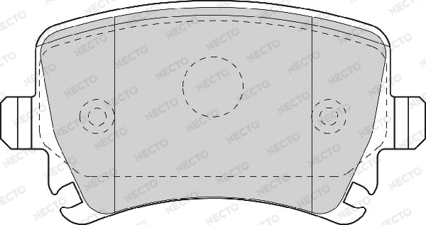 Brake Pad Set, disc brake (FD7115A)