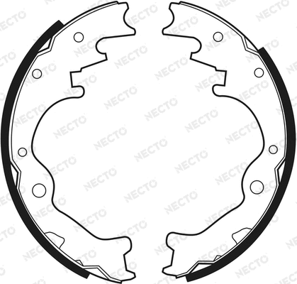 Brake Shoe Set (N1485)