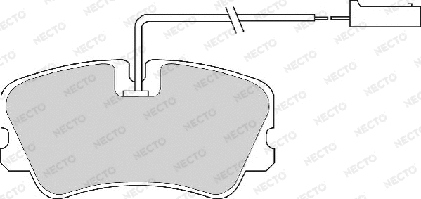 Brake Pad Set, disc brake (FD6465A)