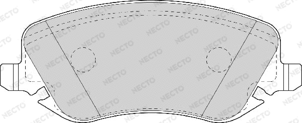 Brake Pad Set, disc brake (FD6932A)