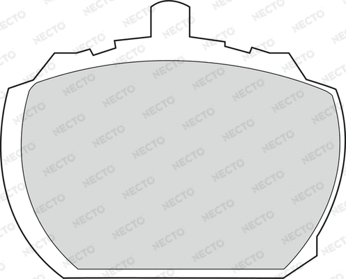 Brake Pad Set, disc brake (FD571V)