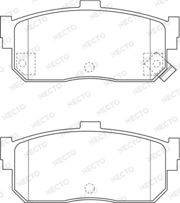 Brake Pad Set, disc brake (FD7277A)