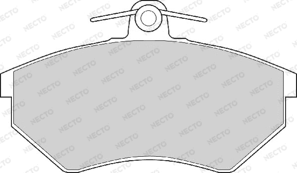 Brake Pad Set, disc brake (FD6401A)