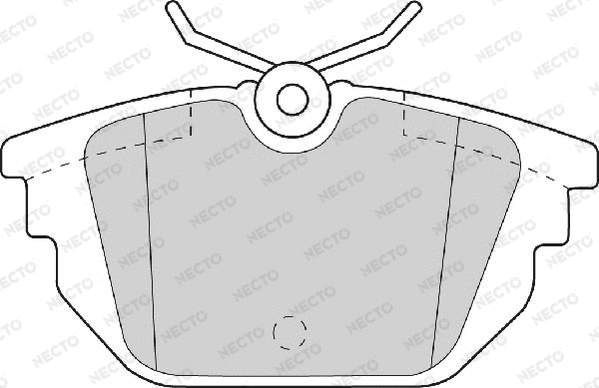 Brake Pad Set, disc brake (FD6714A)