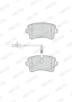 Brake Pad Set, disc brake (FD7549A)
