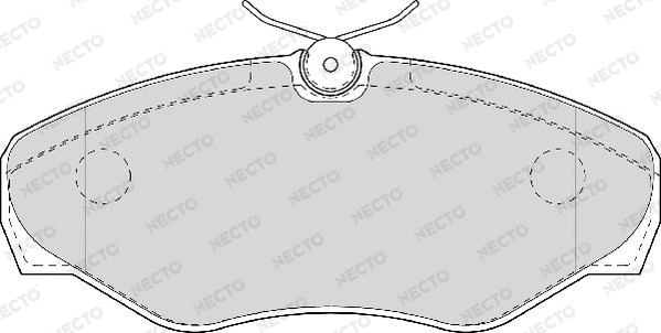 Brake Pad Set, disc brake (FD6944V)