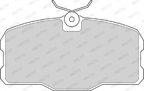 Brake Pad Set, disc brake (FD6226A)