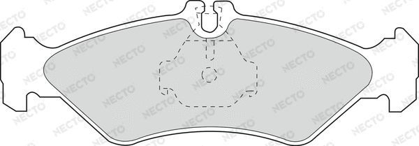 Brake Pad Set, disc brake (FD6676V)