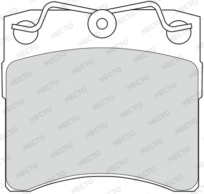 Brake Pad Set, disc brake (FD6473V)