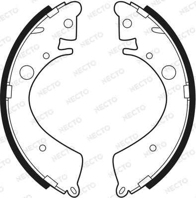 Brake Shoe Set (N1429)
