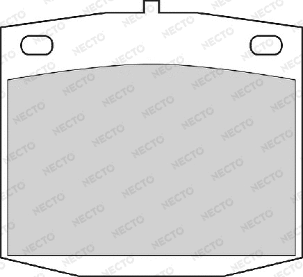 Brake Pad Set, disc brake (FD837A)