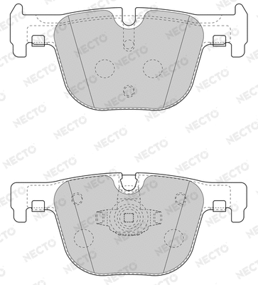 Brake Pad Set, disc brake (FD7631A)