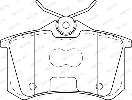 Brake Pad Set, disc brake (FD7425A)