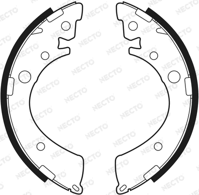 Brake Shoe Set (N1510)