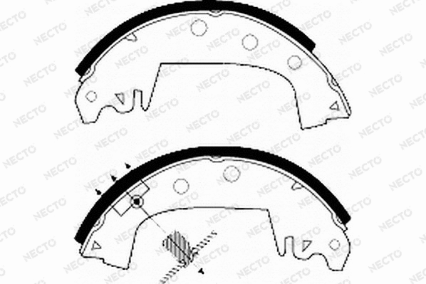 Brake Shoe Set