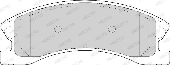 Brake Pad Set, disc brake (FD7092A)