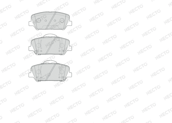 Brake Pad Set, disc brake (FD7646A)