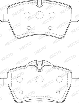 Brake Pad Set, disc brake (FD7367A)