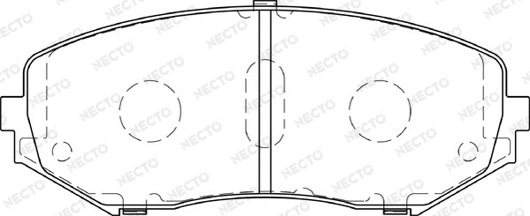 Brake Pad Set, disc brake (FD7357A)