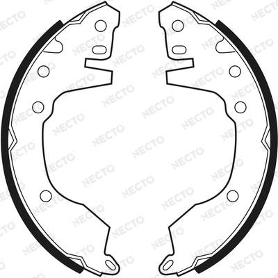 Brake Shoe Set (N1468)