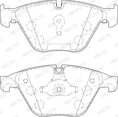 Brake Pad Set, disc brake (FD7528A)