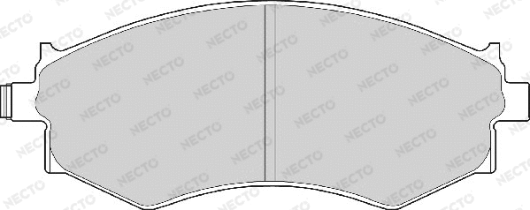 Brake Pad Set, disc brake (FD6358A)