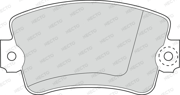 Brake Pad Set, disc brake (FD690V)