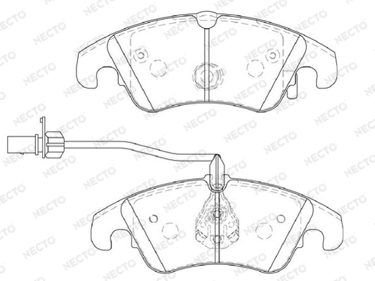 Brake Pad Set, disc brake (FD7337A)