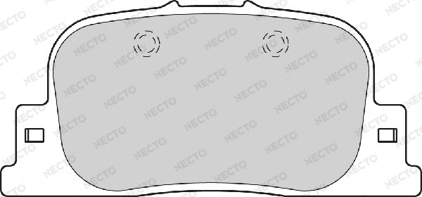 Brake Pad Set, disc brake (FD7101A)