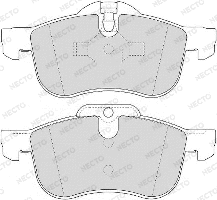 Brake Pad Set, disc brake (FD6854A)