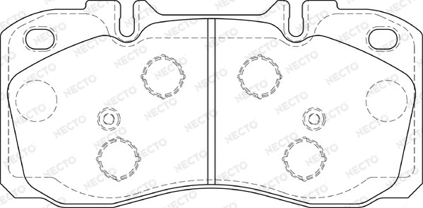 Brake Pad Set, disc brake (FD7330V)