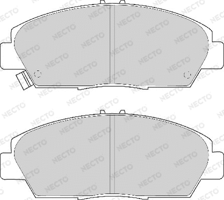 Brake Pad Set, disc brake (FD6590A)