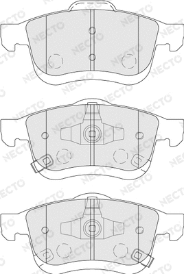 Brake Pad Set, disc brake (FD7749A)