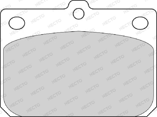 Brake Pad Set, disc brake (FD809A)