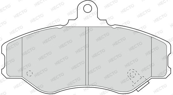 Brake Pad Set, disc brake (FD6697V)
