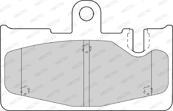 Brake Pad Set, disc brake (FD7099A)