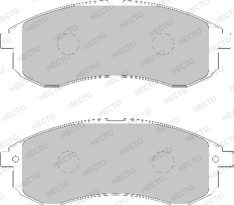 Brake Pad Set, disc brake (FD7134A)