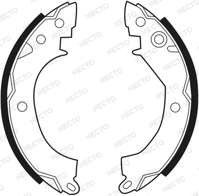 Brake Shoe Set (N1414)