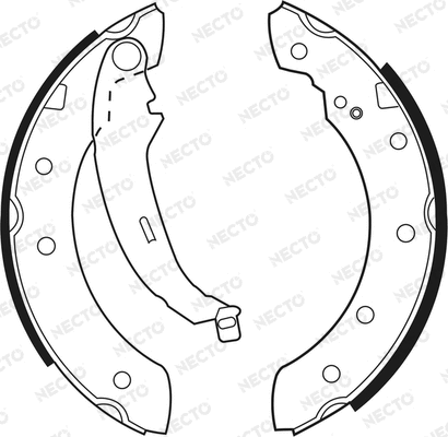 Brake Shoe Set (N1516)