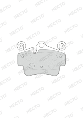 Brake Pad Set, disc brake (FD7498A)