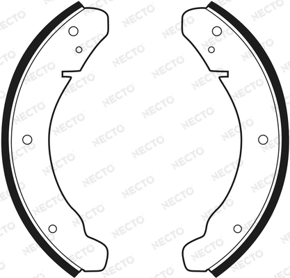 Brake Shoe Set (N1384)