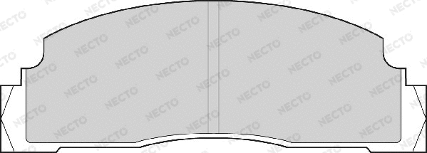 Brake Pad Set, disc brake (FD688A)