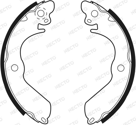 Brake Shoe Set (N1581)